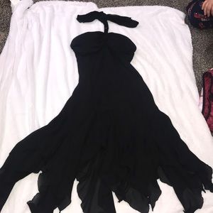 Alyn Paige Dresses - Flowy black dress that ties around neck Alyn Paige Dresses - Flowy black dress that ties around neck